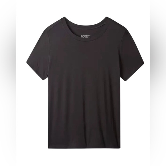 NWOT, Torrid, Perfect Super Soft Crew Tee, 4X, Black - Picture 5 of 8